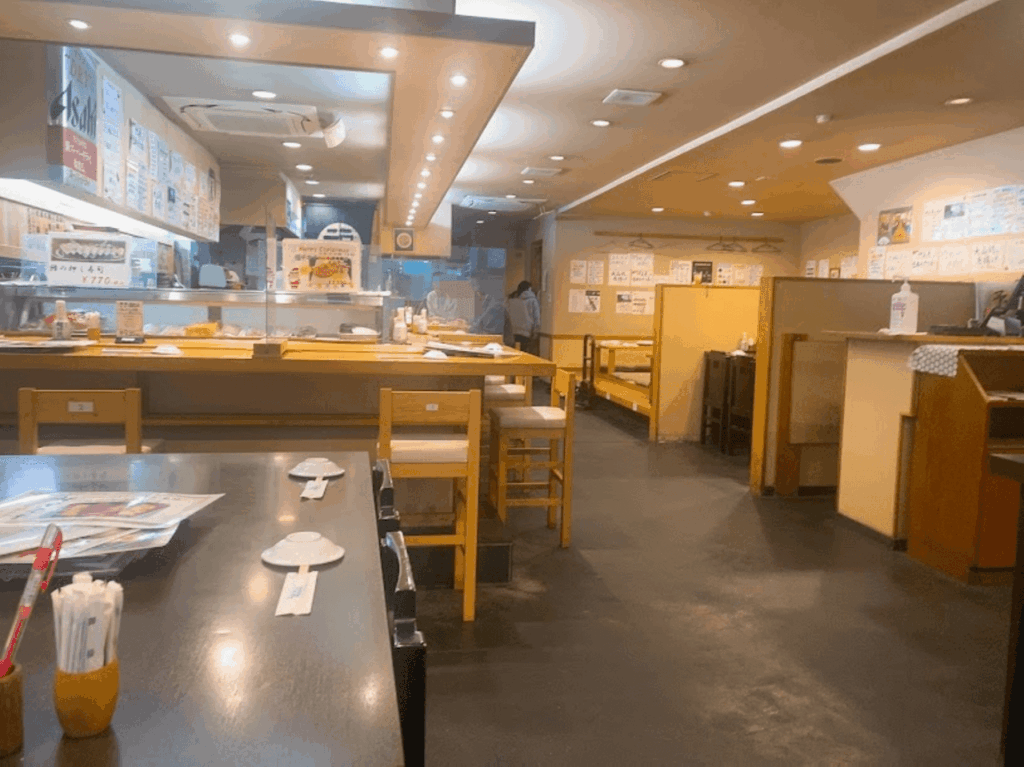 福寿し 勝田台店の外観